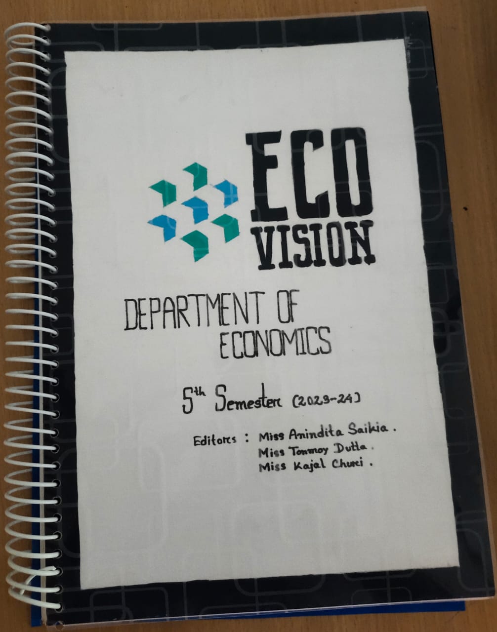handwritten journal